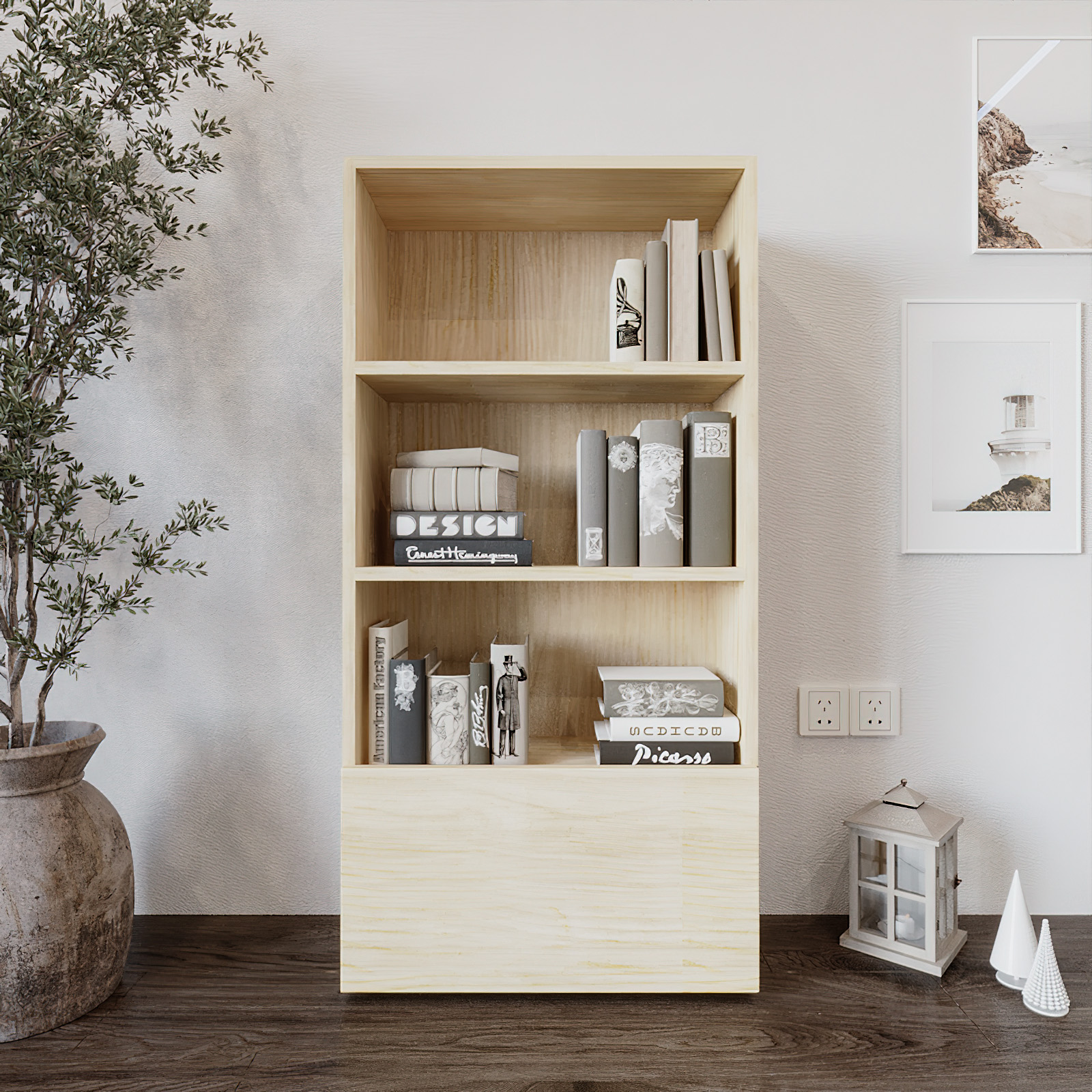 BERGAMOT BOOKSHELF