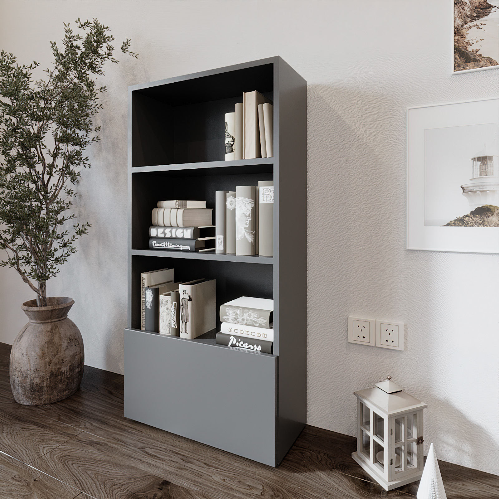 BERGAMOT BOOKSHELF