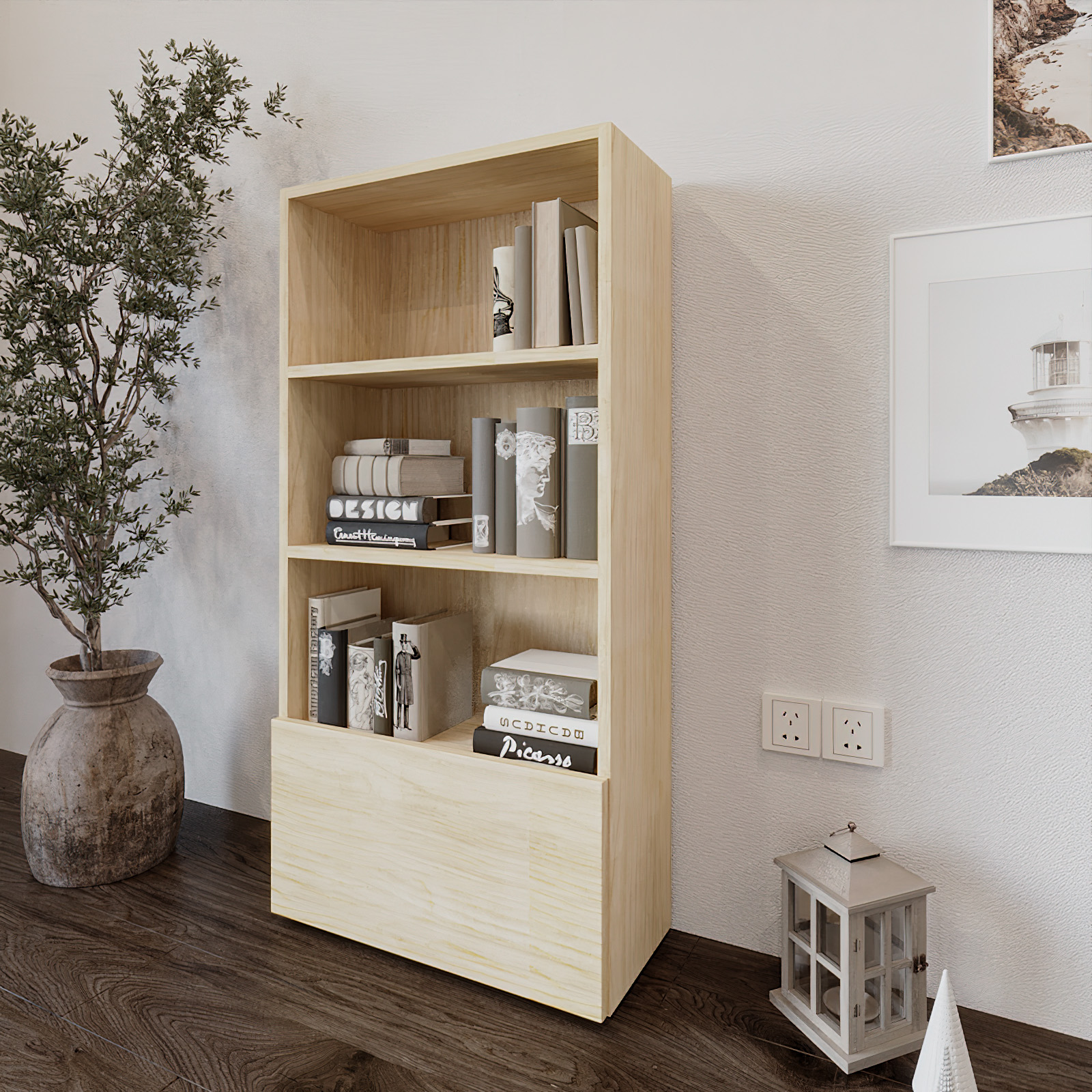 BERGAMOT BOOKSHELF